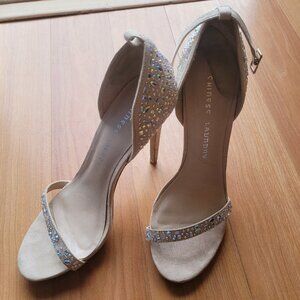 Chinese laundry jeweled high heels